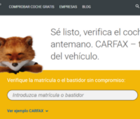 nueva web carfax