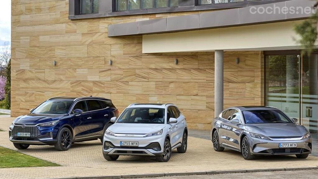 BYD llega a España con tres coches eléctricos 200%