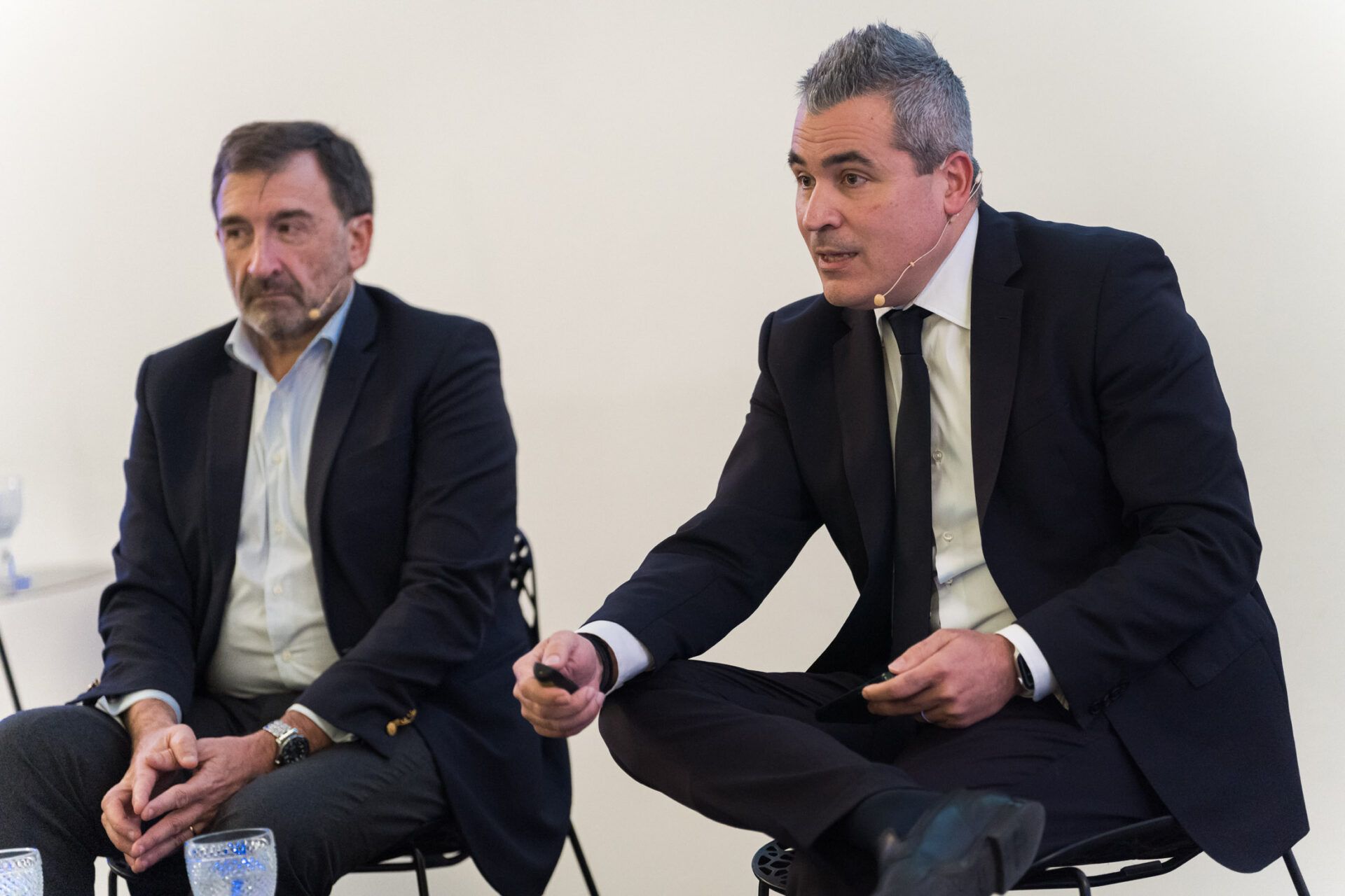 Josep María Recasens y José Lopez Tafall de Anfac