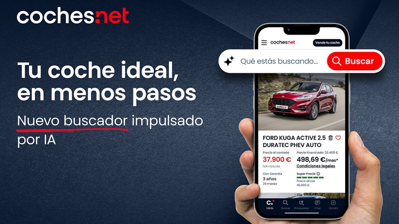 El futuro de la búsqueda de coches ha llegado: nuevo asistente con IA de coches.net