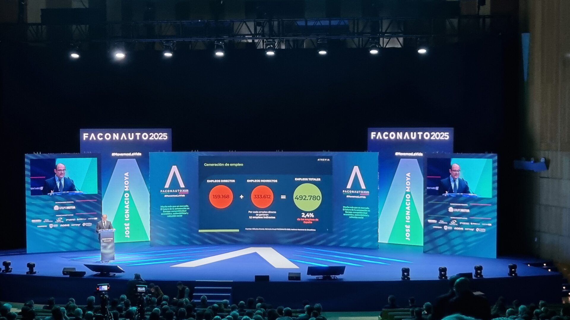 José Ignacio Moya director general de Faconauto, fue el encargado de presentar las principales cifras del ‘Estudio del impacto económico de los concesionarios’ 